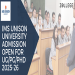 IMS Unison University Admission Open For UG PG PhD 2025 26